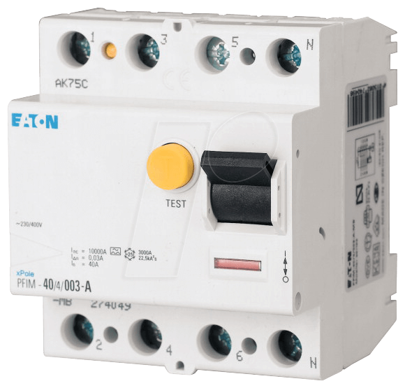 Eaton FI-Schutzschalter (PFIM-25/4/003-A-MW)