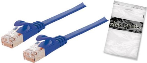 shiverpeaks Cavo grezzo U/FTP -Cat.7 - sottile - 10 m - RJ-45 - RJ-45 - Oro -Cavo grezzo Cat.7 - U/FTP (STP) - blu (BS75511-SLB)