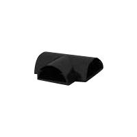 HAGOR T-Adapter - Montagekomponente (Kabelkanal) - Kunststoff - Schwarz
