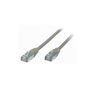 Patchkabel, Kat.5e, 100 MHz, doppelt geschirmt, 15,0 m, grau (11135145)