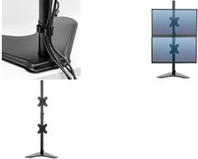 Professional Series Free-standing Dual Stacking Monitor Arm - Aufstellung für 2 Monitore - Schwarz - Bildschirmgröße: bis zu 81,3 cm (bis zu 81,30cm (32) ) (8044001) Professional Series Free-standing Dual Stacking Monitor Arm - Aufstellung für 2 Monitore - Schwarz - Bildschirmgröße: bis zu 81,3 cm (bis zu 81,30cm (32) ) (8044001)