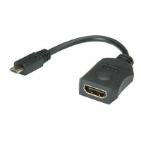 VALUE MHL zu HDMI Kabel, passiv 0,1m (11.99.8802)