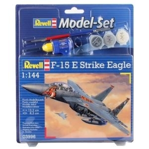 Revell F-15E Strike Eagle - 1:144 - Montagesatz - Flugzeugzelle - McDonnell Douglas F-15E Strike Eagle - Militärflugzeug - Kunststoff (MR-63996)