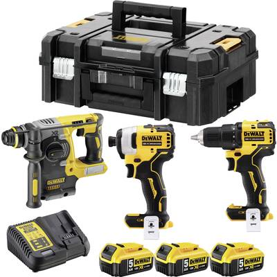 Dewalt DCK377P3T Akku-Bohrschrauber, Akku-Schlagschrauber, Akku-Kombihammer (DCK377P3T-QW)