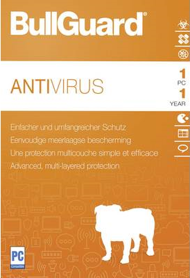 Antivirus 2019 1 Jahr 1User WIN only Retail - Anti-Viren - Retail (BG1952)