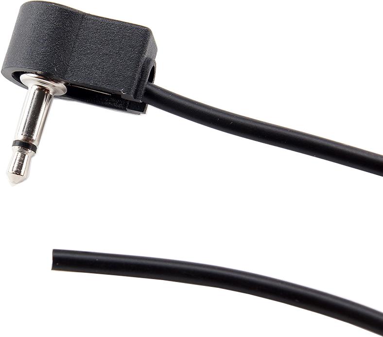 SELECTRIC PTT-Anschlusskabel 2 polig, 3,5 mm Mono Klinkenst. gewinkelt  offenes Ende für Sepura Funkgeräte, mit gewinkeltem Stecker, zumAnschluss einer externen PTT-Taste, z.B. am Sepura AktivCarKit (# B16845),Länge: ca. 2 m (SNSB16701)