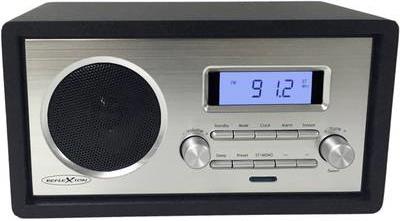 Reflexion HRA1250 sw Designradio UKW/MW Equalizer AUX-In Weckfunktion (HRA1250)