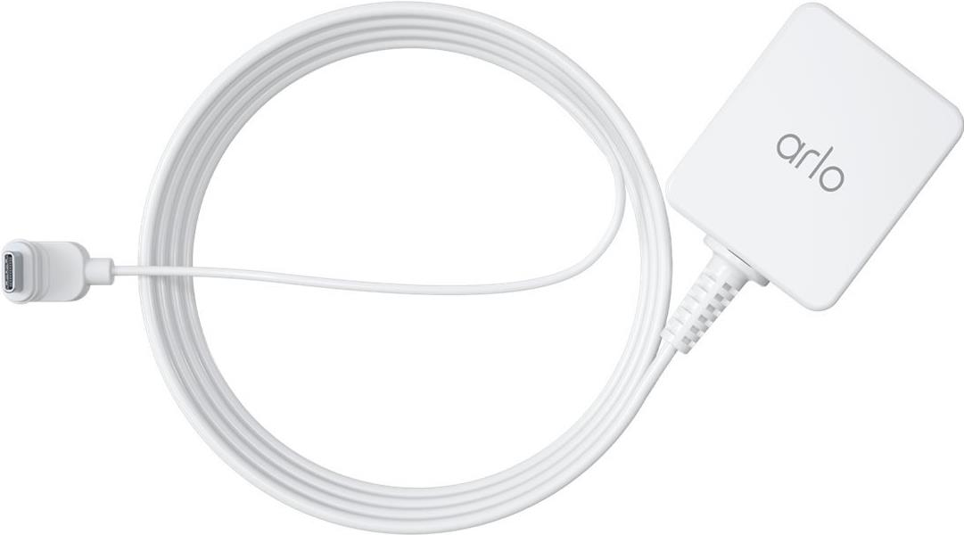 Adattatore di ricarica USB Spina europea (M) a USB-C a 24 pin (M) 7,6 m per esterni bianco