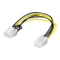 Good Connections - PCI EXpress interne Stromkabel - von 6 Pin auf 8 Pin - 10 cm