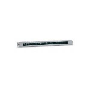 Equip - Rack-Bürstenleiste - Hellgrau, RAL 7035 - 1U (327412)
