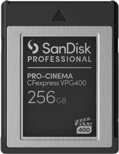 SanDisk PRO-CINEMA 256 GB CFexpress (SanDisk - flashhukommelseskort - 256 G)