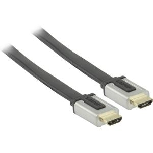 Bandridge Profigold High Speed HDMI Cable with Ethernet - HDMI mit Ethernetkabel - HDMI (M) bis HDMI (M) - 1 m - Silber - 4K Unterstützung (PROV1601)