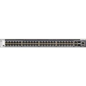 NETGEAR ProSAFE M4300-52G - Switch - L3 - verwaltet - 2 x 10/100/1000/10000 + 2 x 10 Gigabit SFP+ + 48 x 10/100/1000 - an Rack montierbar (GSM4352S-100NES)