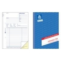 AVERY Zweckform Formularbuch Lieferschein, 2 x 50 Blatt A6, 2. Blatt ohne Perforation zum Verbleib im Buch (724)