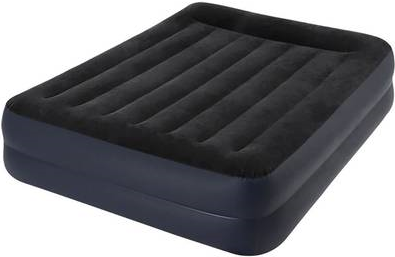 Intex 64124 Luftmatratze Doppelmatratze Schwarz - Navy (64124)