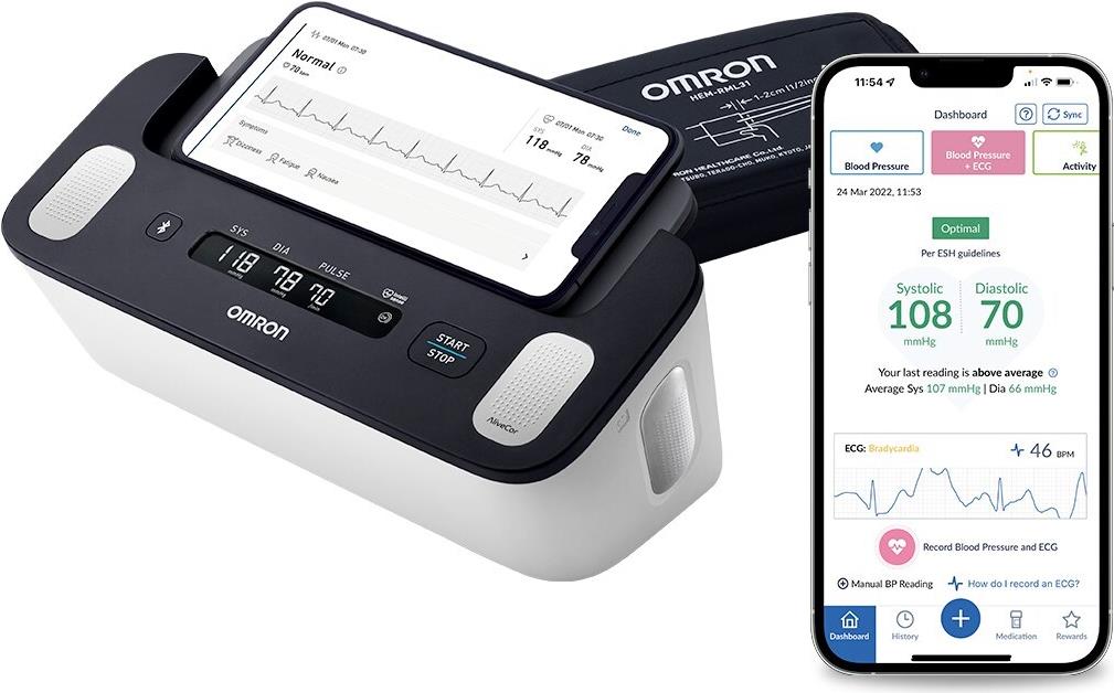 Omron Complete HEM-7530T-E3 Blodtryksmler