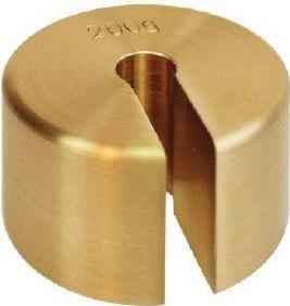 Kern 347-465 Schlitzgewicht 50 g Messing feingedreht (347-465)