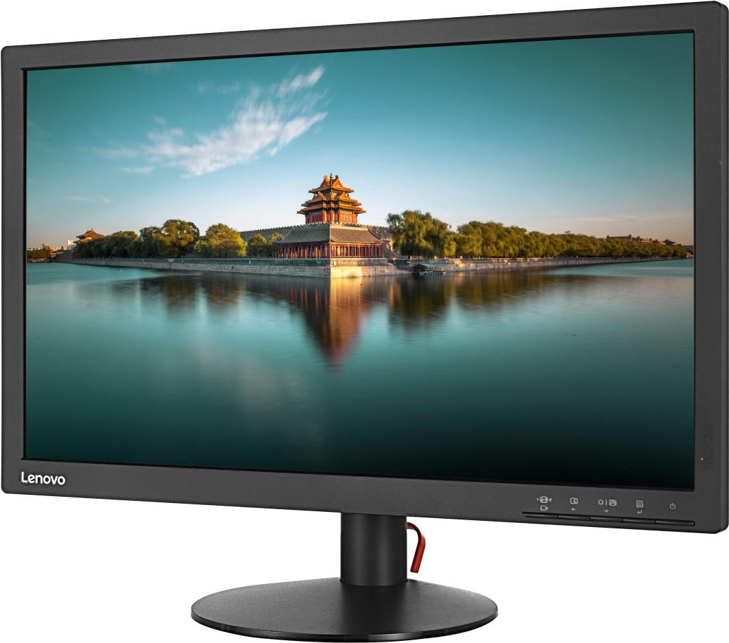 Lenovo ThinkVision T2224d - LED-Monitor - 54,6 cm (21.5) (21.5 sichtbar) - 1920 x 1080 Full HD (1080p) - VA - 250 cd/m² - 1000:1 - 7 ms - VGA, DisplayPort - Schwarz (61B1JAT1EU)