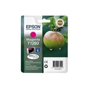 Epson T1293 - L-Größe - Magenta - Original - Blister mit RF- / aktustischem Alarmsignal - Tintenpatrone - für Stylus SX230, SX235, SX430, SX438, WorkForce WF-3520, 3530, 3540, 7015, 7515, 7525 (C13T12934022)