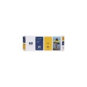 Hewlett-Packard HP 81 - Druckerpatrone - 1 x Gelb (C4933A)