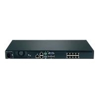 Lenovo IBM Local 1x8 Console Manager - KVM-Switch - CAT5 - 8 x KVM port(s) - 1 lokaler Benutzer - an Rack montierbar - für System x3620 M3, x3950 X5 (1754A1X)
