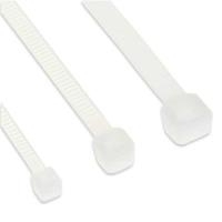 InLine - Kabelbinder - 400 mm Länge - 4,8 mm Breite - Natur - (Packung mit 100) (59964N)