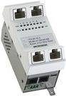 MICROSENS Gigabit Ethernet Micro Switch Generation 6+ - Switch - L2+ - managed - 4 x 10/100/1000 (PoE+) + 2 x 1000Base-X SFP (Uplink) - Plugin-Modul - PoE+ - Gleichstrom