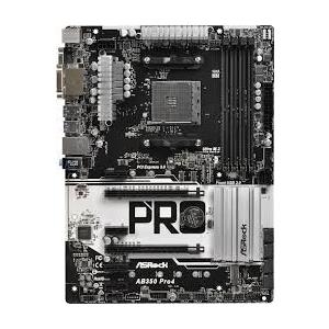 ASRock AB350 Pro4 Mainboard - Sockel AM4 - ATX - HDMI, DVI, VGA, DDR4 (90-MXB510-A0UAYZ) ASRock AB350 Pro4 Mainboard - Sockel AM4 - ATX - HDMI, DVI, VGA, DDR4 (90-MXB510-A0UAYZ)