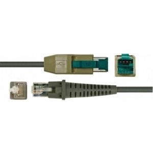 Datalogic Powered-USB-Kabel Powered-USB Anschlusskabel, glatt, grau, 2m, passend für alle Handscanner (90A051903)