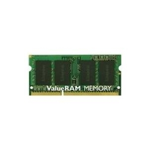 Kingston ValueRAM - Memory - 4 GB - SO-DIMM, 204-polig - DDR3 - 1333 MHz / PC3-10600 - CL9 - 1.5 V - ungepuffert - nicht-ECC (KVR13S9S8/4)