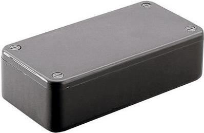 Hammond Electronics Euro-Gehäuse 85 x 56 x 39 ABS Schwarz 1591LBK 1 St. (1591LBK)