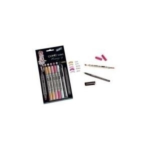 COPIC Marker ciao 5+1 Set, Manga 7 Der Marker zum Layouten, Skizzieren und Illustrieren (22075 564)