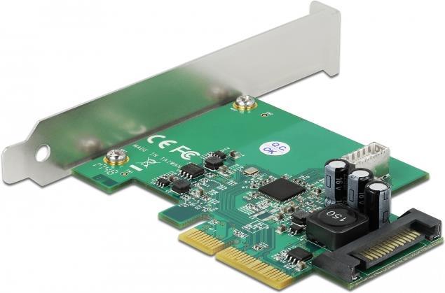 Delock Scheda PCI Express a 1 x presa USB 3.2 Gen 2 Key B interna a 20 pin