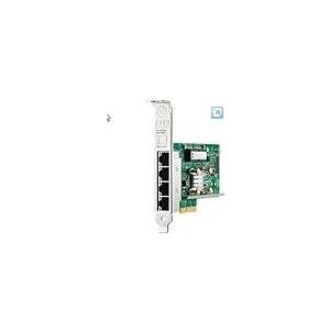 HPE 331T - Netzwerkadapter - PCIe 2.0 x4 Low Profile - Gigabit Ethernet x 4 - für ProLiant DL20 Gen9, DL360 Gen10, DL560 Gen10, MicroServer Gen10, ML10 Gen9, StoreEasy 3850