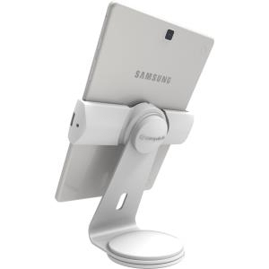 Compulocks Maclocks Cling 2,0 Universal iPad Security Stand - Aufstellung für Tablett - weiß - Bildschirmgröße: bis zu 33cm (bis zu 33,00cm (13) ) (UCLGSTDW)