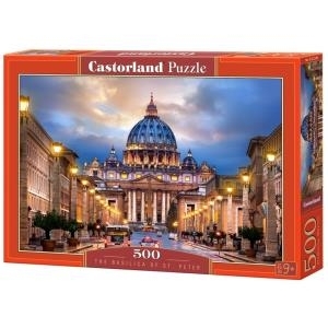 Castorland The Basilica of St. Peter 500 pcs - Traditionell - Gebäude - Kinder & Erwachsene - 9 Jahr(e) - Junge/Mädchen - Innenraum (52349)