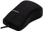 Gett Indumouse Pro - mouse - grado medico, IP68 - ergonomico - per destrimani e mancini - infrarossi - 5 pulsanti - cablato - U