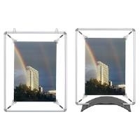 FRANKEN Spannrahmen, für DIN A2, Maße: (B)520 x (H)694 mm silbereloxiertes Aluminiumrohr mit Kunststoffverbindungen (BS1103)