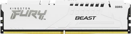 Kingston Technology FURY Beast 32 GB 5200 MT/s DDR5 CL40 DIMM White XMP