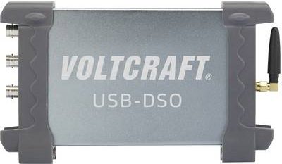 VOLTCRAFT 1070D USB-Oszilloskop 70 MHz 250 MSa/s 6 kpts 8 Bit Digital-Speicher (DSO) (1070D)