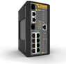 Allied Telesis IS Series AT-IS230-10GP - Switch - verwaltet - 8 x 10/100/1000 (PoE+) + 2 x Kombi-SFP - an DIN-Schiene montierbar, wandmontierbar - PoE+ (120 W) - Gleichstrom (AT-IS230-10GP-80)