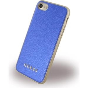 Guess - IriDescent GUHCP7IGLBL - Hardcover - Apple iPhone 6, 6s, 7 - Blau (GUHCP7IGLBL)
