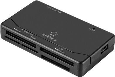 Renkforce RF-PCR-150 Lettore di schede di memoria esterne USB 2.0 Nero (RF-5152720)