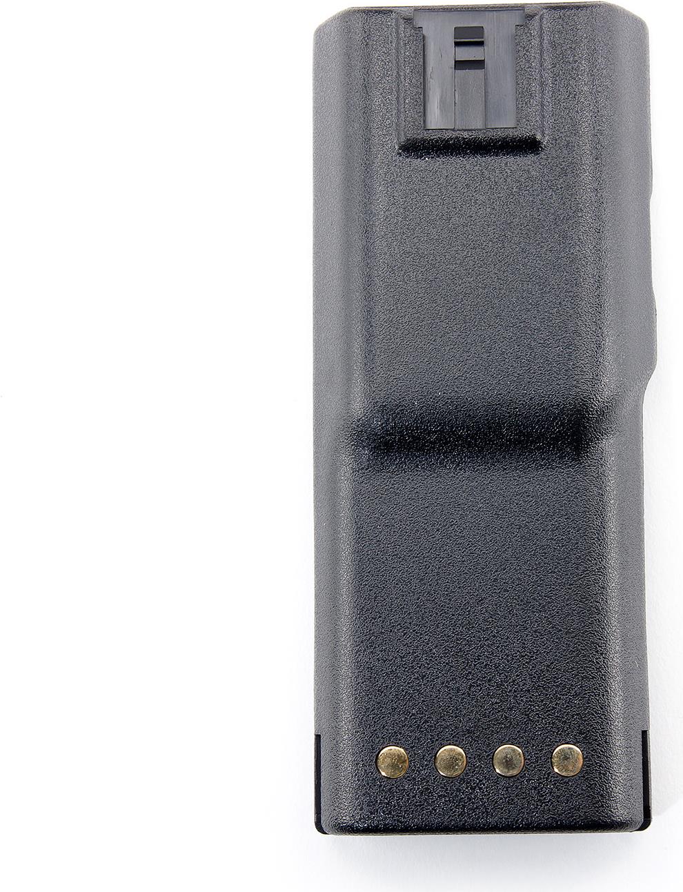 BatStar NiCd-Akku, 1200 mAh, 7,2 V, für Motorola GP300/GP600 LxBxH: 14,15 x 5,81 x 1,81 cm, kompatibel zu Original-AkkuHNN9628. ACHTUNG! Lieferumfang ab 2015: OHNE Clip!Zum Laden des Akkus werden die BatStar Ladegeräte BSC-4613(#160918) oder BSC-2001