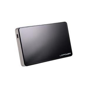LC Power LC-25U3B-Elektra - Speichergehäuse - 6,35 cm (2.5) - SATA I/II - 5GB/s - SuperSpeed USB3.0 - Schwarz/Alu (LC-25U3B-ELEKTRA)