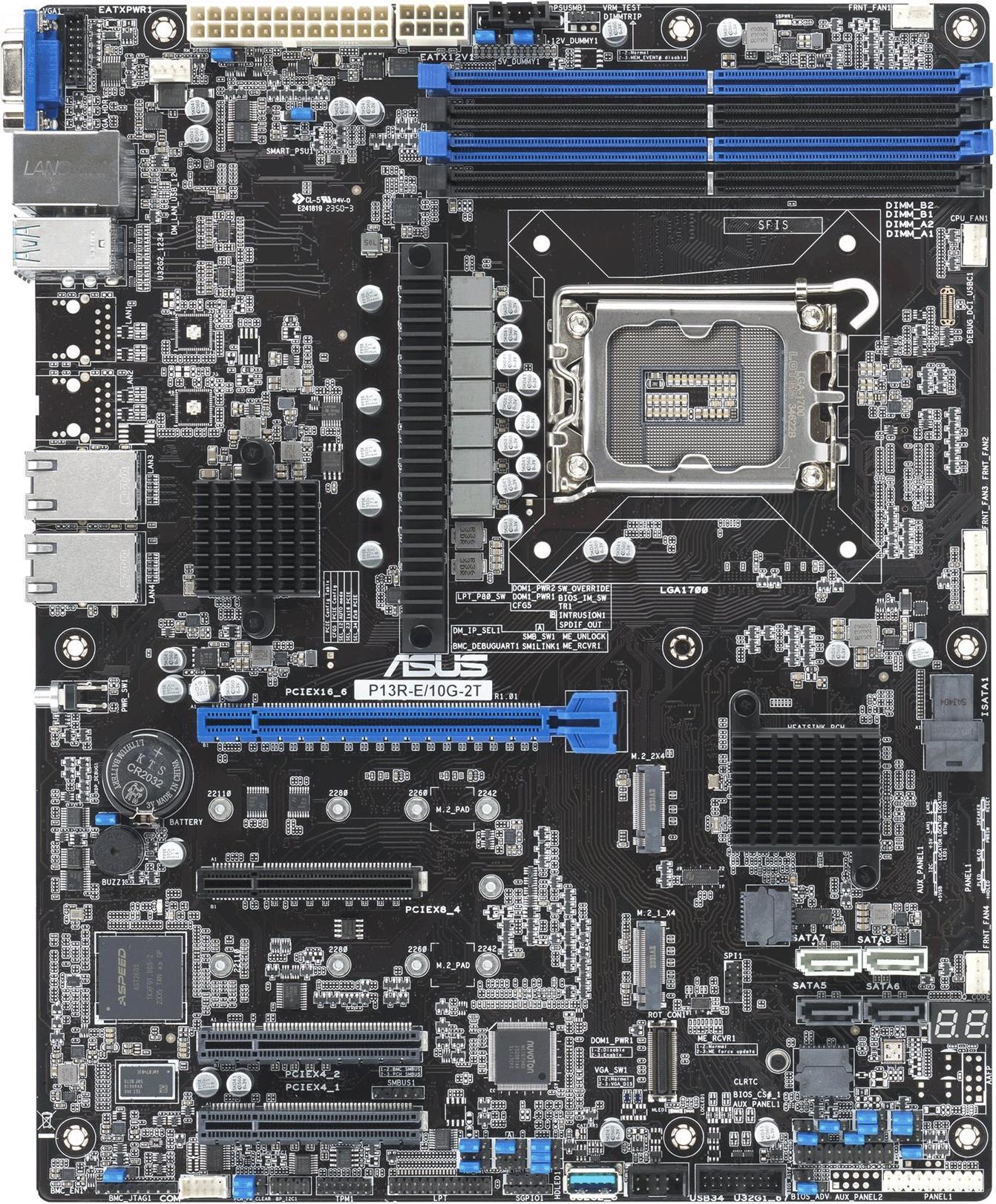 ASUS P13R-E/10G-2T - bundkort - ATX -