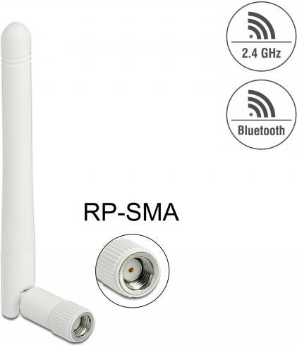 Anschlsse 1 x RP-SMA Stecker Frequenzbereich 2400 - 2500 GHz Antennengewinn 2 dBi Impedanz 50 Ohm VSWR 20 Polarisation lin