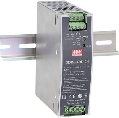 MEAN WELL DDR-240D-24 alimentatore e convertitore di tensione (DDR-240D-24)