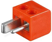 MicroConnect Loudspeaker plug - Red (AUDSPEAK2)