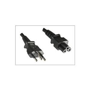 MicroConnect - Stromkabel - IEC 60320 C5 bis NBR 14136 (M) - 1.8 m - Schwarz - Brasilien